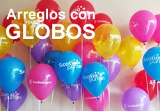 Arreglos con globos